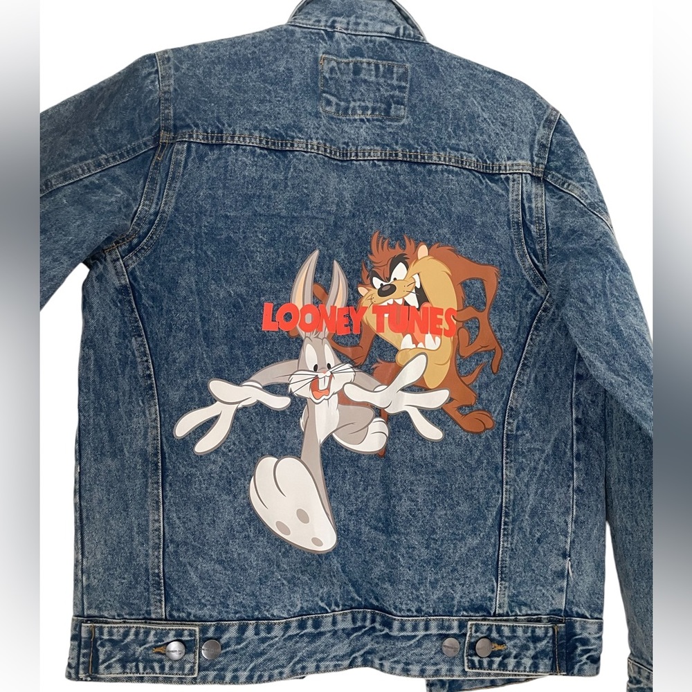 < Members Only x Looney Tunes Denim‎ Jacket >